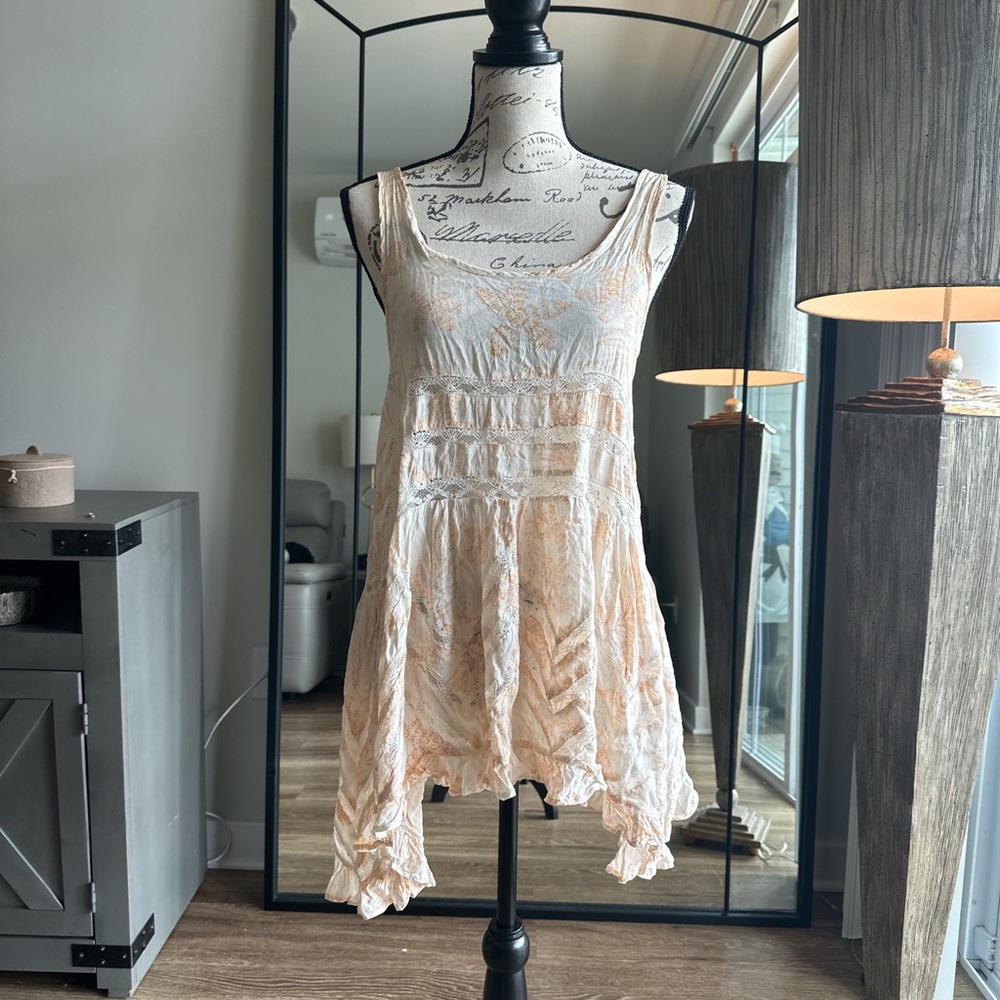 free people intimately dainty mini dress